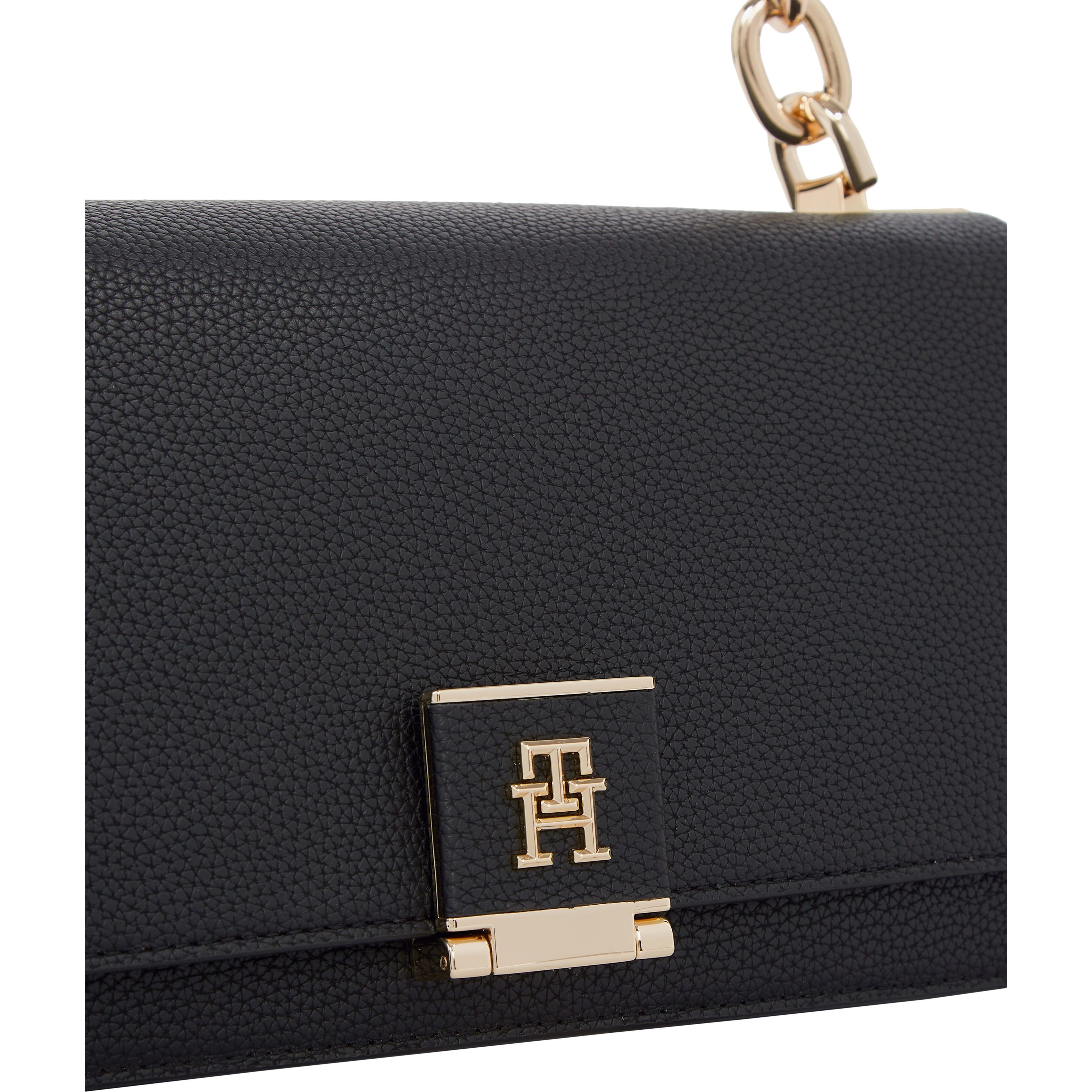 TOMMY HILFIGER Rankinė per petį moterims, Juoda, Her med crossover 3