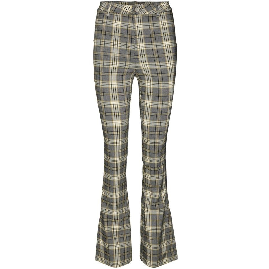 NOISY MAY Kelnės moterims, Smėlio, NMSALLIE HW FLARE SLI