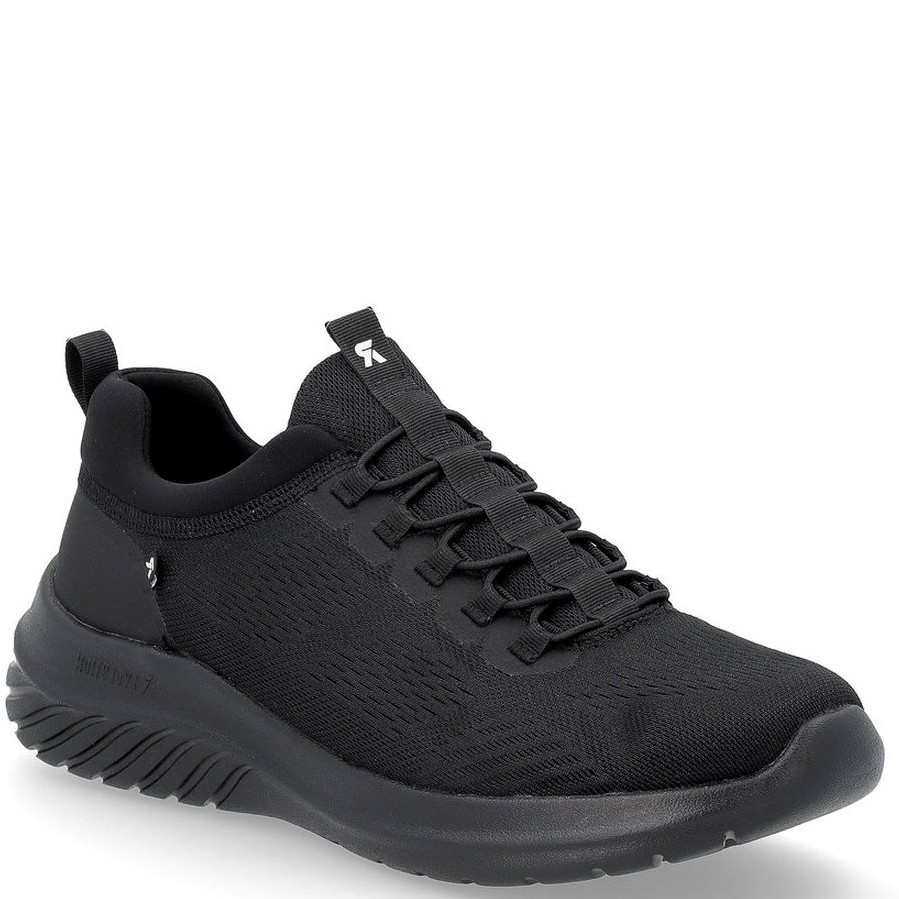 RIEKER Laisvalaikio bateliai vyrams, Juoda, LEISURE 1