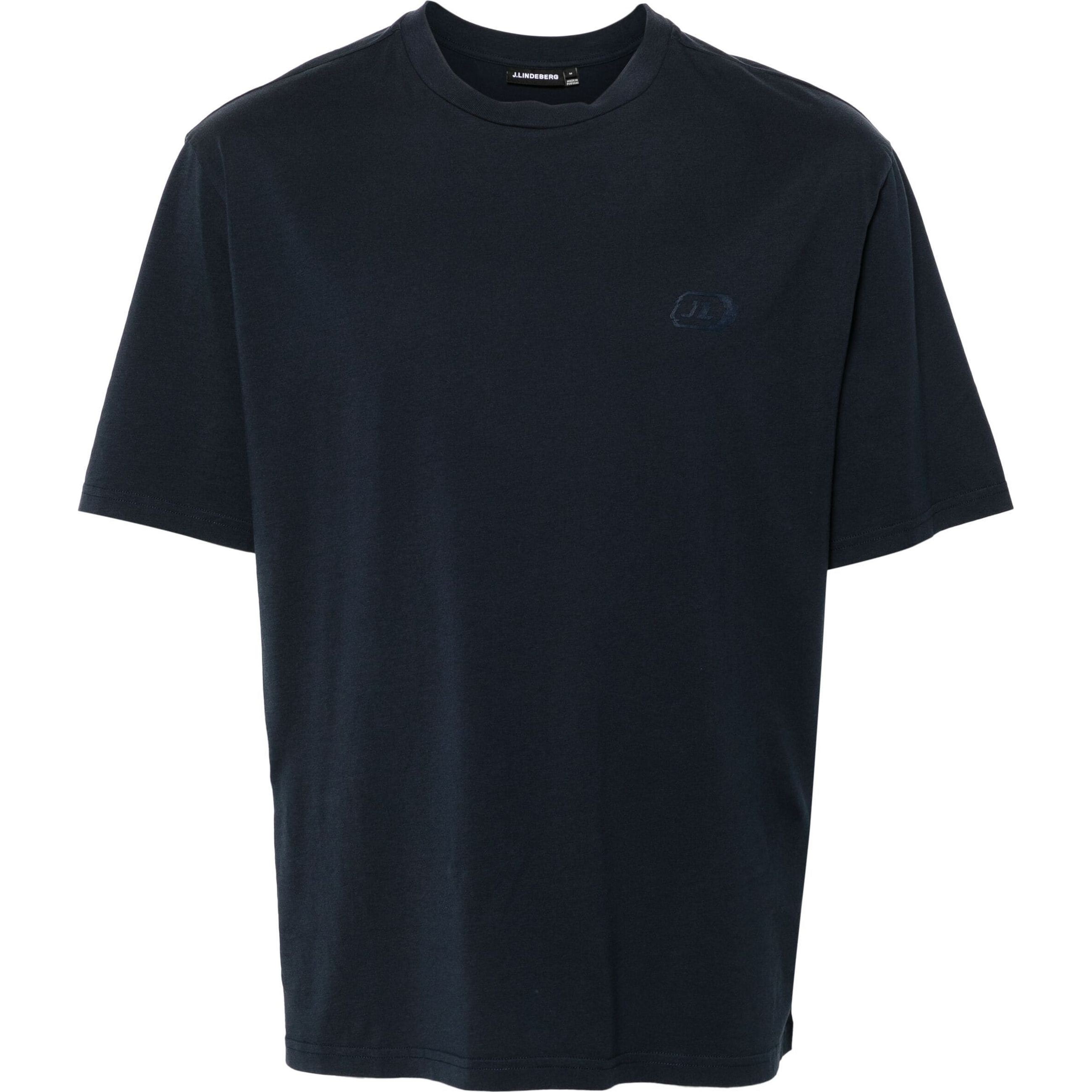 J.LINDEBERG Marškinėliai trump. rankovėmis vyrams, Mėlyna, Hale logo t-shirt