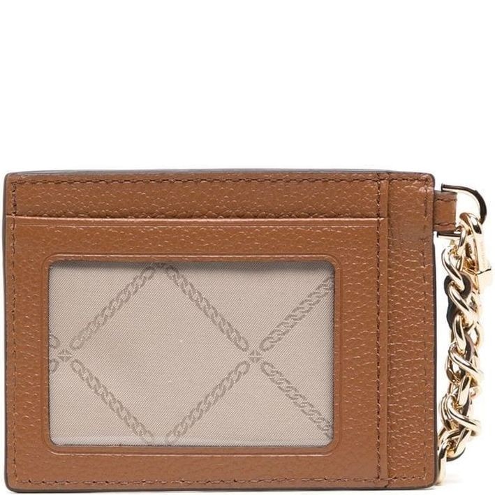 MICHAEL KORS Piniginė moterims, Ruda, SM id chain card holder 2