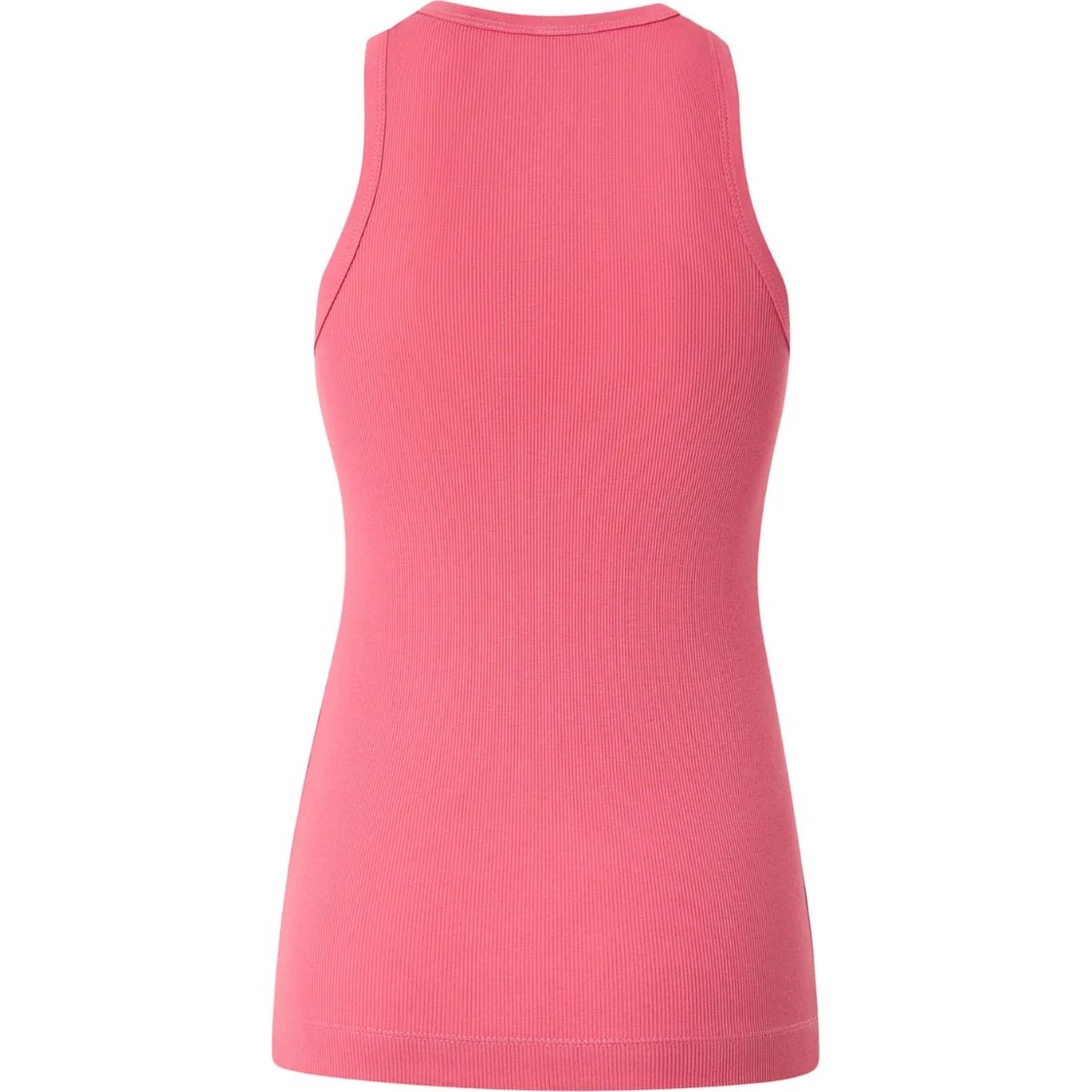 PINKO Marškiniai be rankovių moterims, Rožinė, Logo-embroidered tank top 2