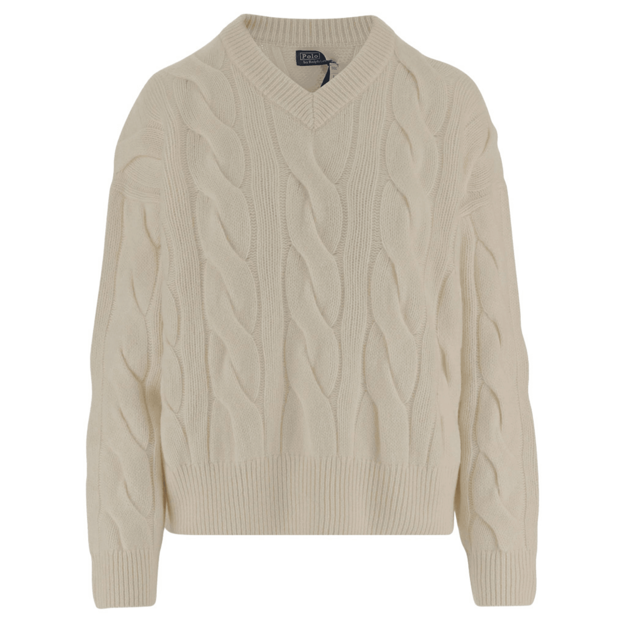 POLO RALPH LAUREN Megztinis moterims, Smėlio, Pullover 1