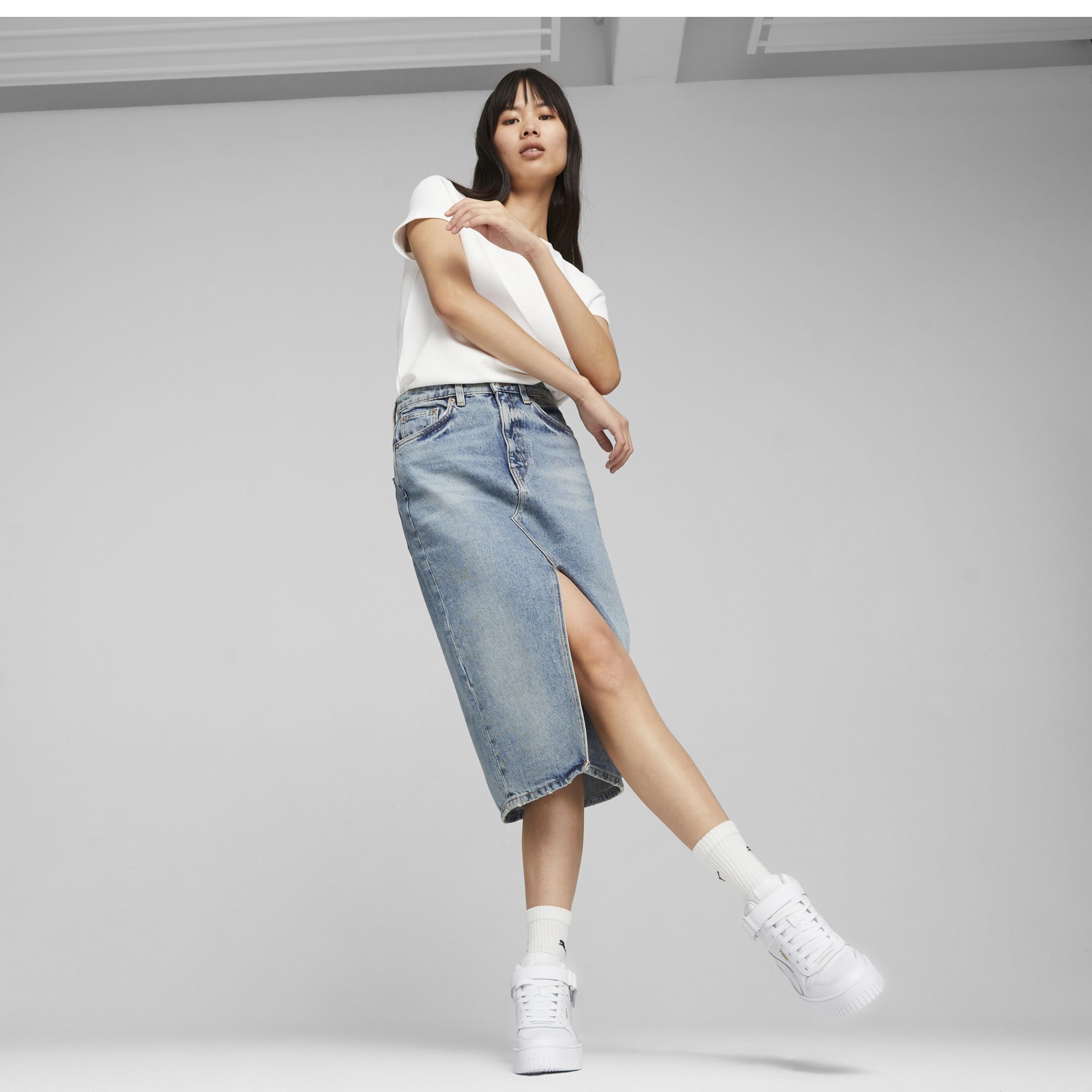 PUMA Aulinukai moterims, Balta, Carina street booties 8