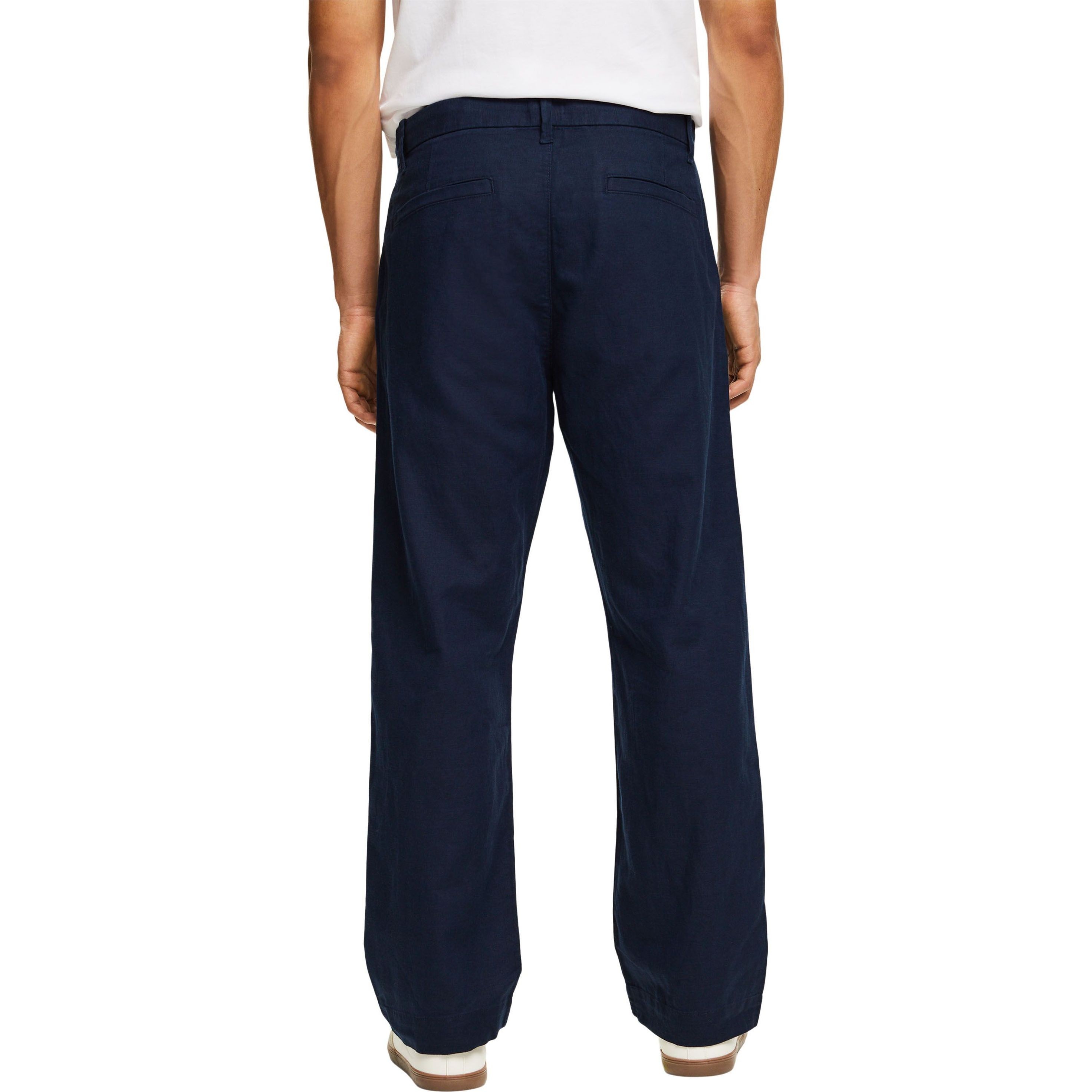 ESPRIT Kelnės vyrams, Mėlyna, F Straight Pants 3
