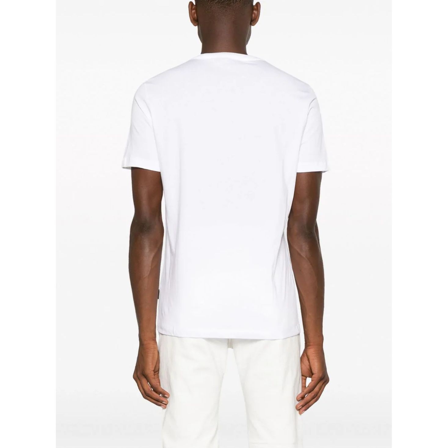 MICHAEL KORS Marškinėliai trump. rankovėmis vyrams, Balta, Scattered mk 4