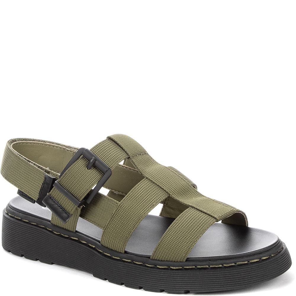 BETSY Basutės moterims, Žalia, SANDALS