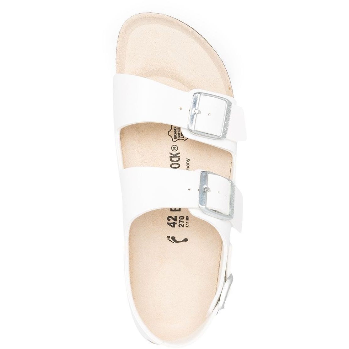 BIRKENSTOCK Basutės, Balta, Milano BS 4