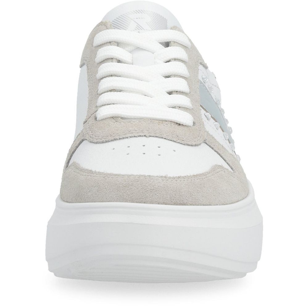 RIEKER Laisvalaikio bateliai moterims, Balta, LEISURE 8