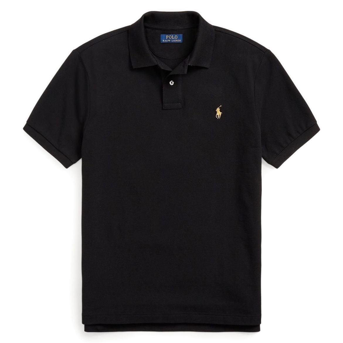 POLO RALPH LAUREN Polo marškiniai trumpos rank. vyrams, Juoda, Short sleeve polo shirt 1