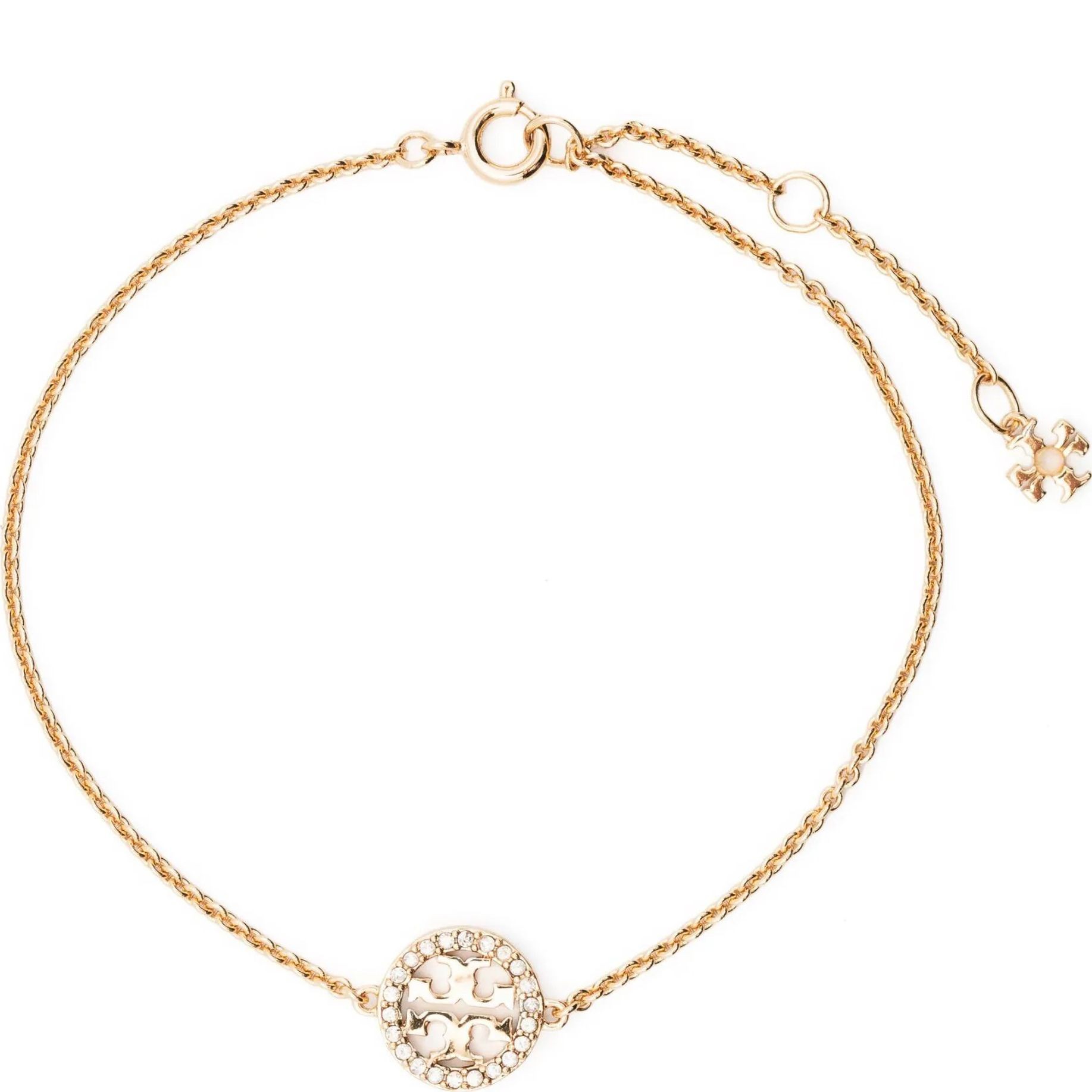 TORY BURCH Apyrankė moterims, Auksinė, Miller pave chain bracelet 1