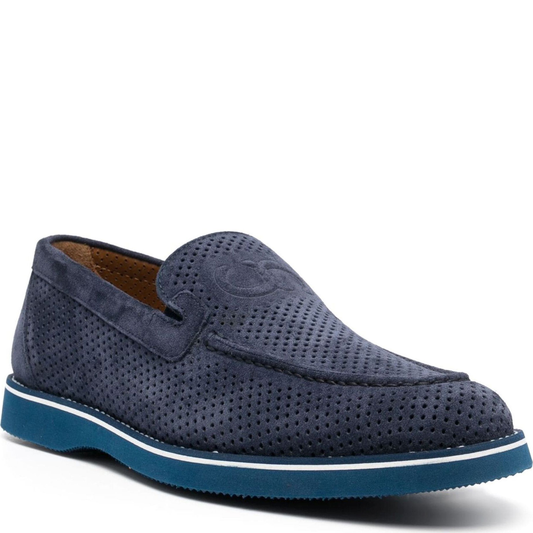 CESARE CASADEI Loaferiai vyrams, Mėlyna, Scarpa loafers 1