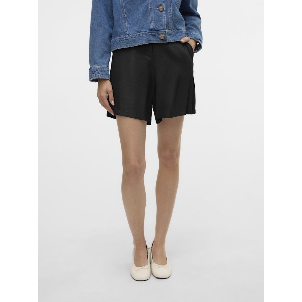 VERO MODA Šortai moterims, Juoda, Mymilo shorts 2