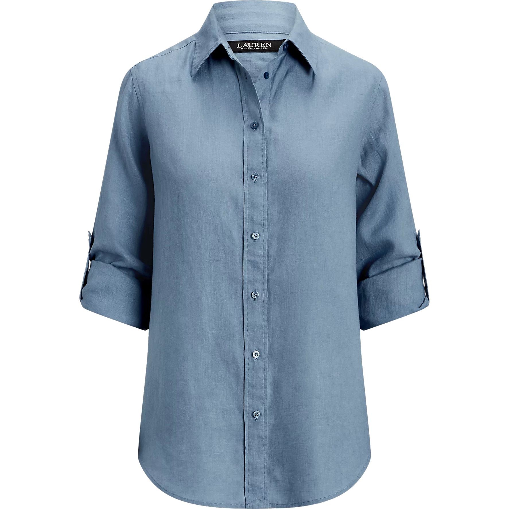 LAUREN RALPH LAUREN Marškiniai ilgomis rankovėmis moterims, Mėlyna, Karrie long sleeve shirt