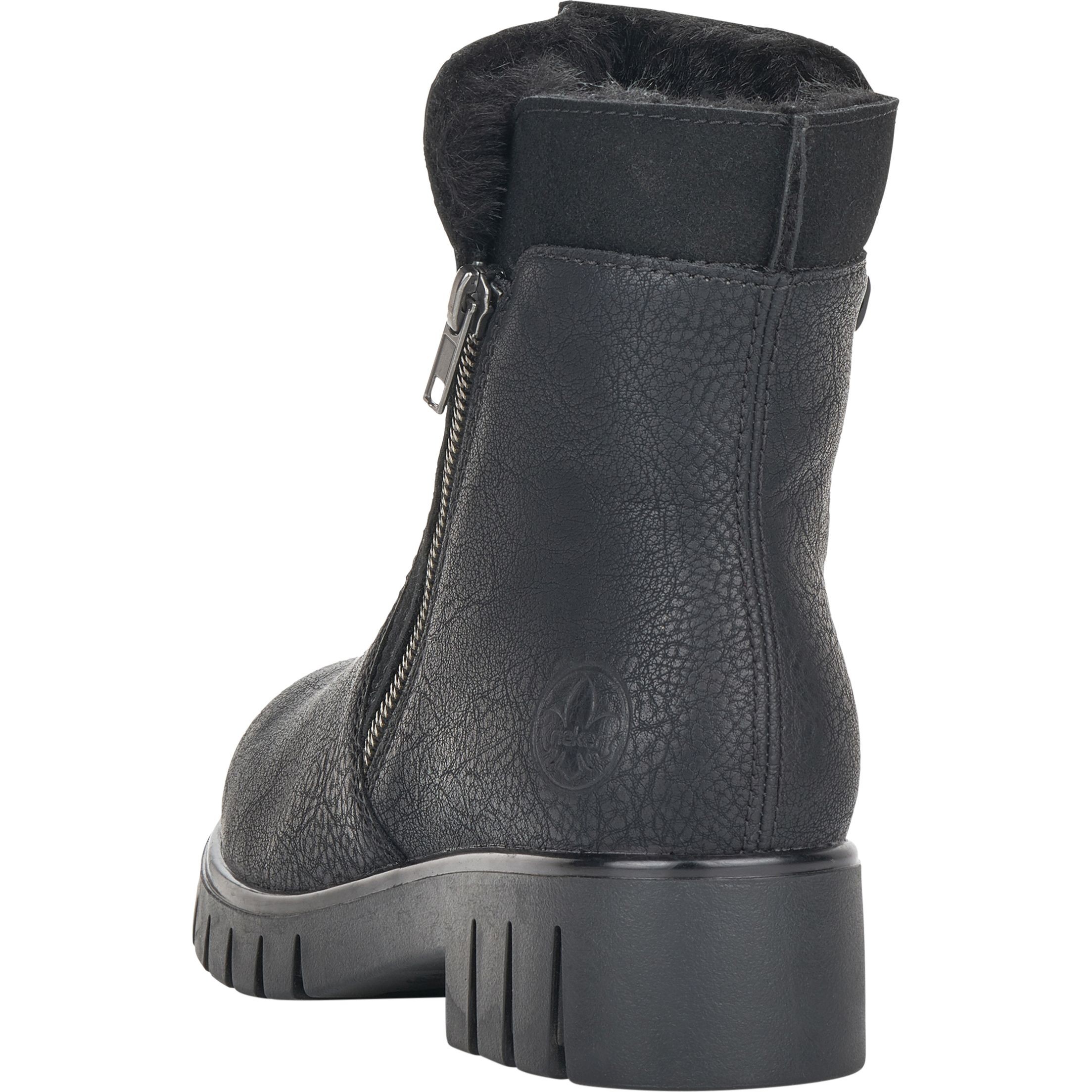 RIEKER Aulinukai moterims, Juoda 4