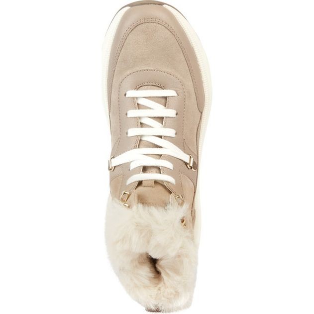 GEOX Aulinukai moterims, Smėlio, Diamanta booties 4