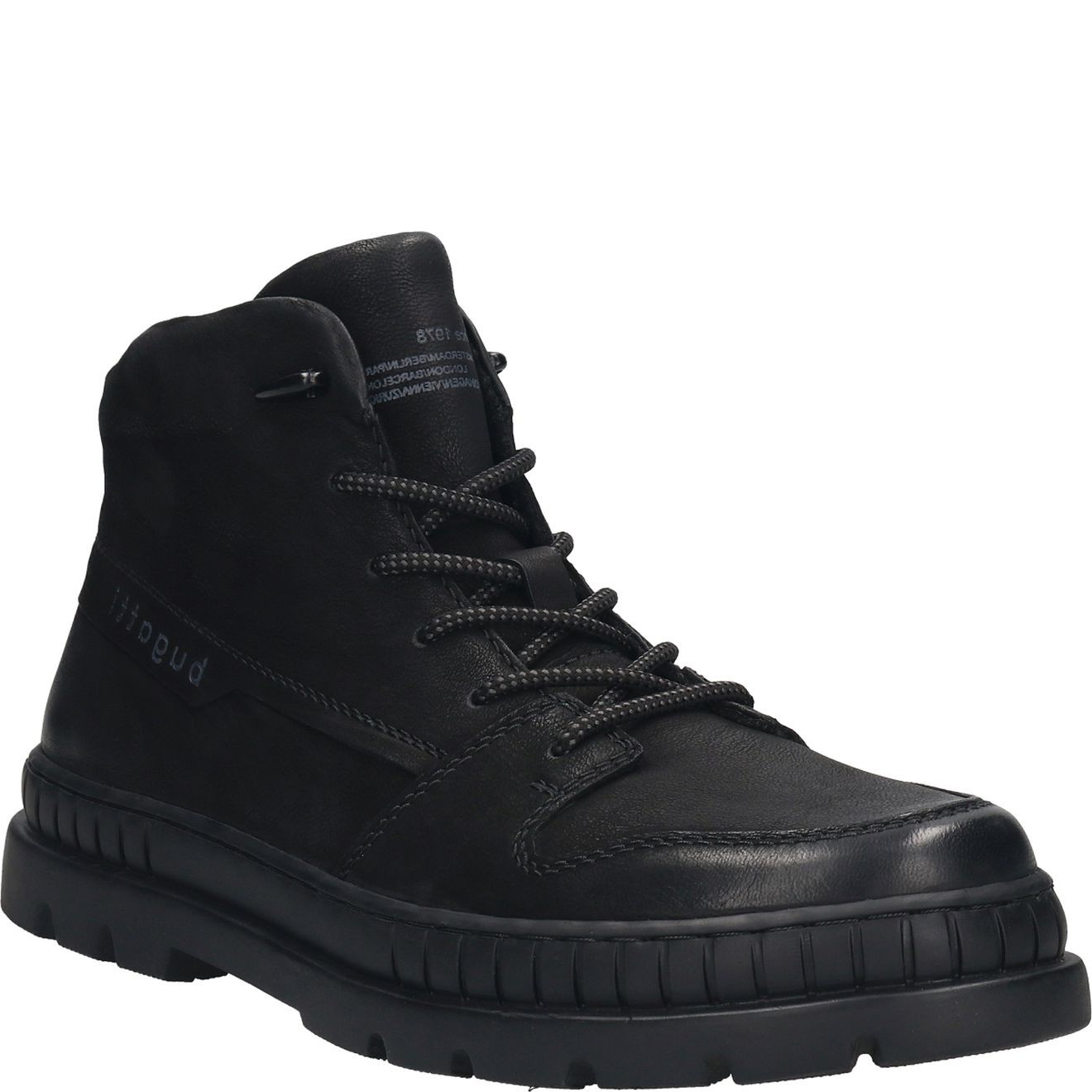 BUGATTI Aulinukai vyrams, Juoda, Pallario booties 1