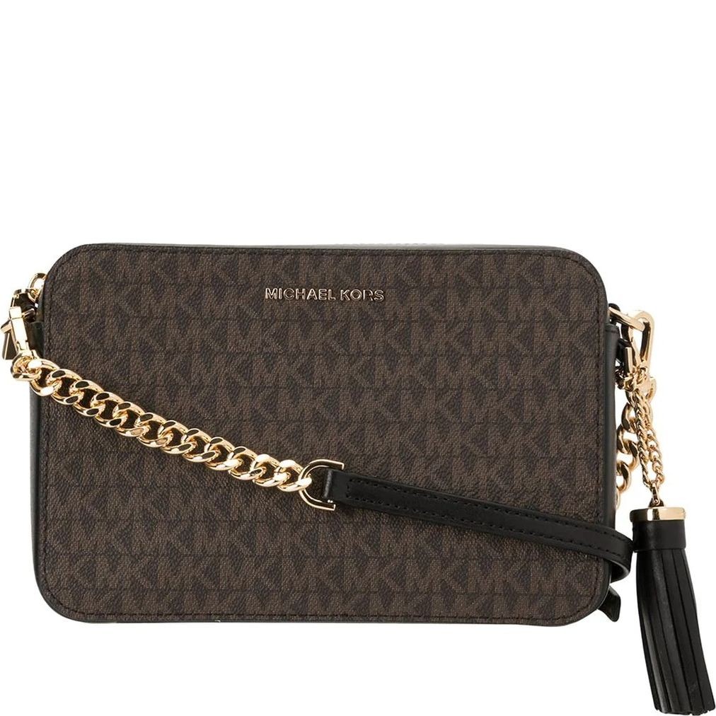 MICHAEL KORS Rankinė per petį moterims, Ruda, MD camera bag 1