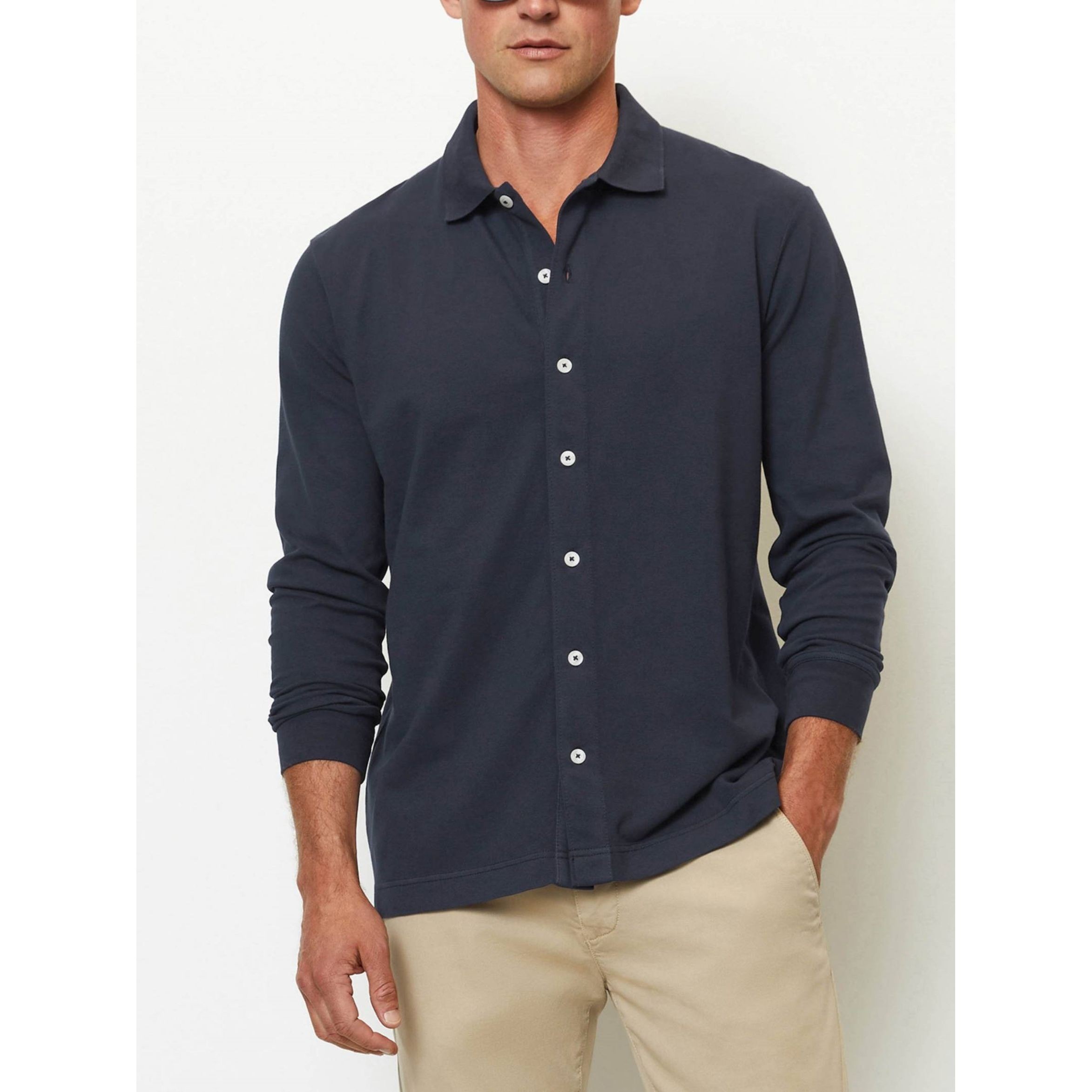 MARC O'POLO Polo marškiniai ilgos rank. vyrams 2