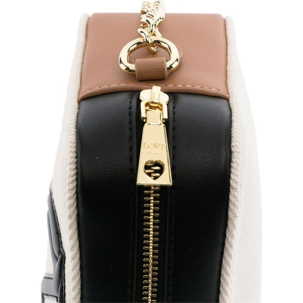 LOVE MOSCHINO Rankinė per petį moterims, Juoda, Crossbody 3