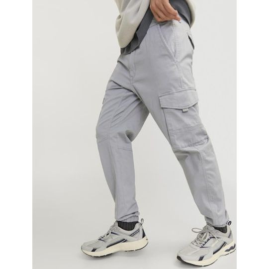 JACK & JONES Kelnės vyrams, Pilka, Jpstpaul jpants 7