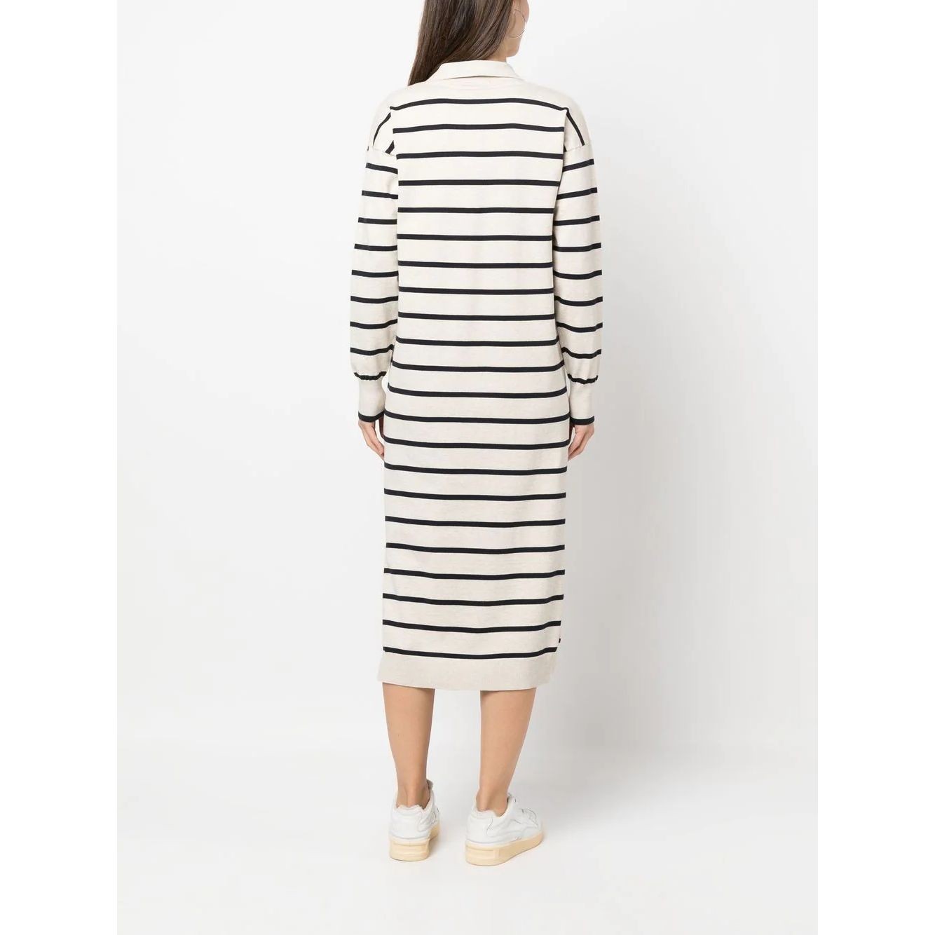 TOMMY HILFIGER Megzta suknelė moterims, Kūno, Soft regular polo knit dress 4