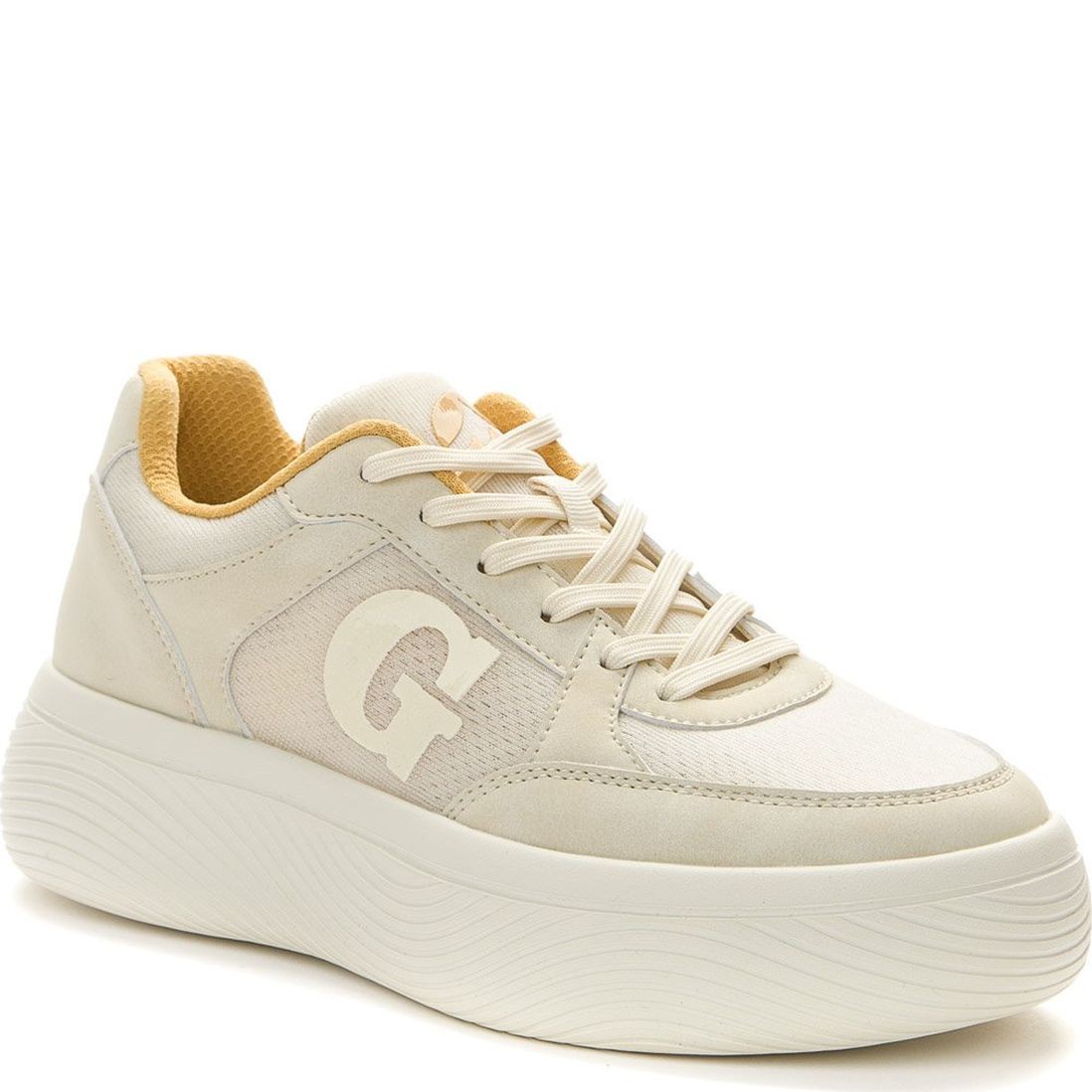 GRUNBERG Sportbačiai moterims, Smėlio, SNEAKERS