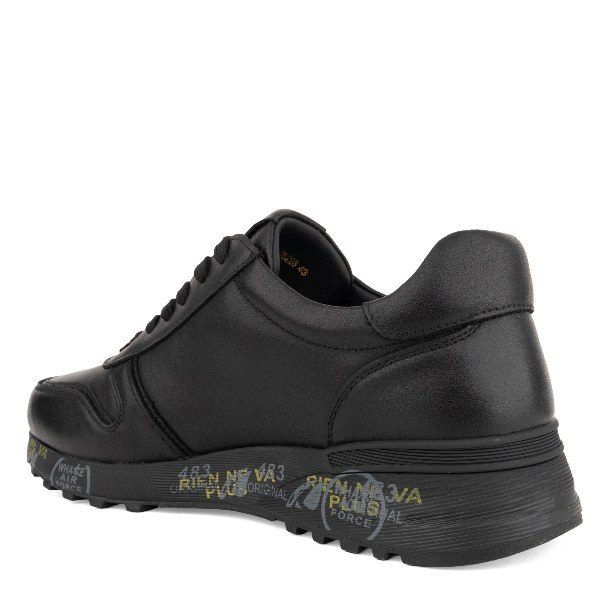 LA CONTE Laisvalaikio bateliai vyrams, Juoda, Leisure 3