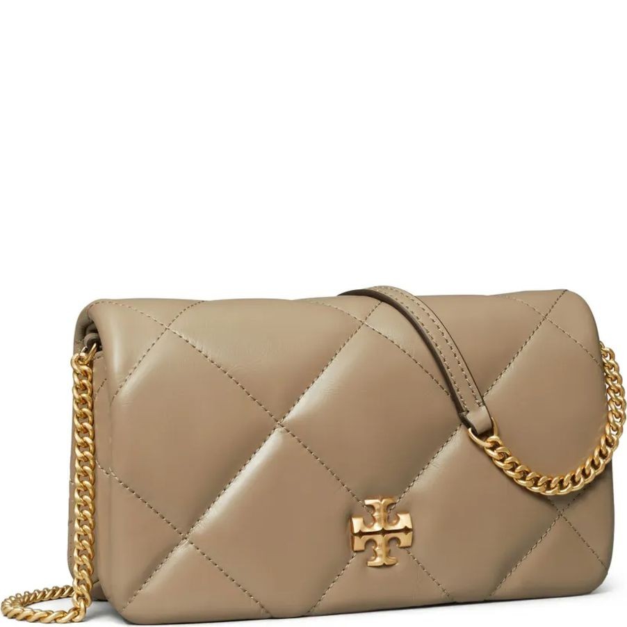 TORY BURCH Rankinė per petį moterims, Ruda, Shoulder wallet bag 3