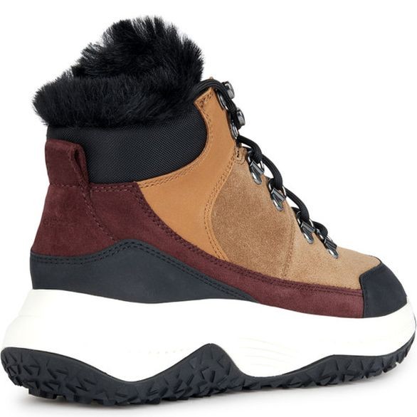 GEOX Aulinukai moterims, Ruda, Oliviera grip booties 3