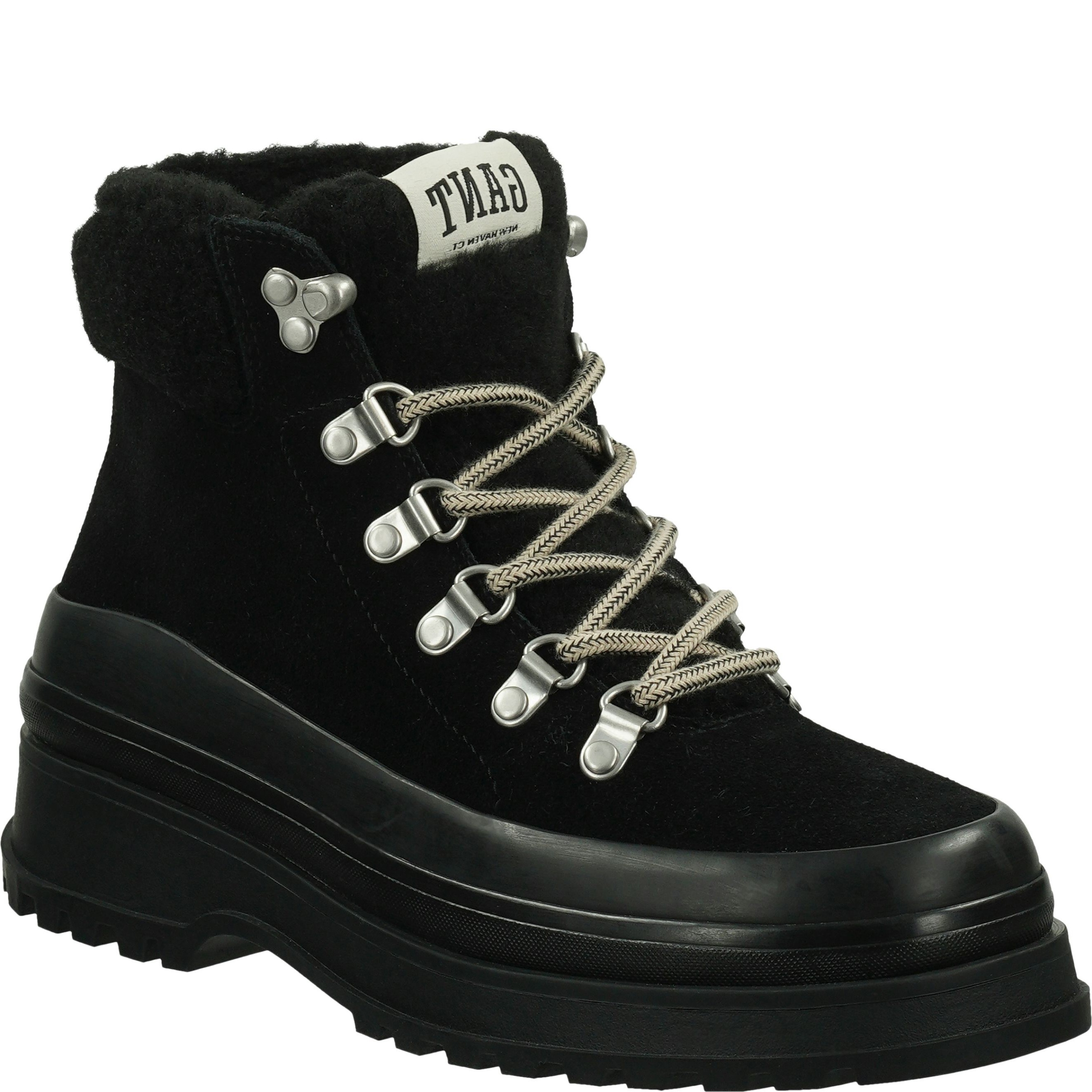 GANT Pašiltinti aulinukai moterims, Juoda, Wintly wm booties 1