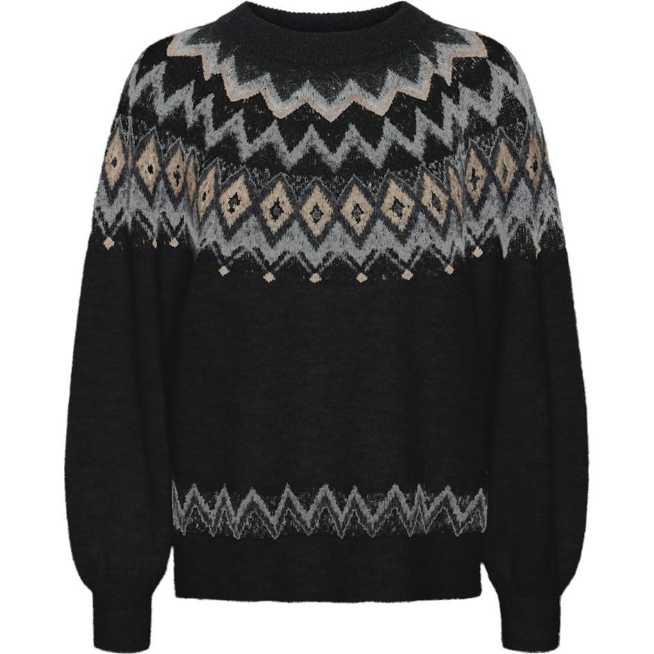 VERO MODA Megztinis moterims, Marga, Visti o-neck pullover 1