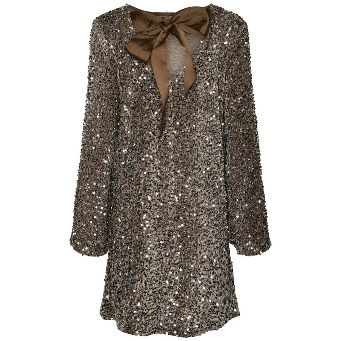 PIECES Mini suknelė moterims, Gray, Kam dress 2