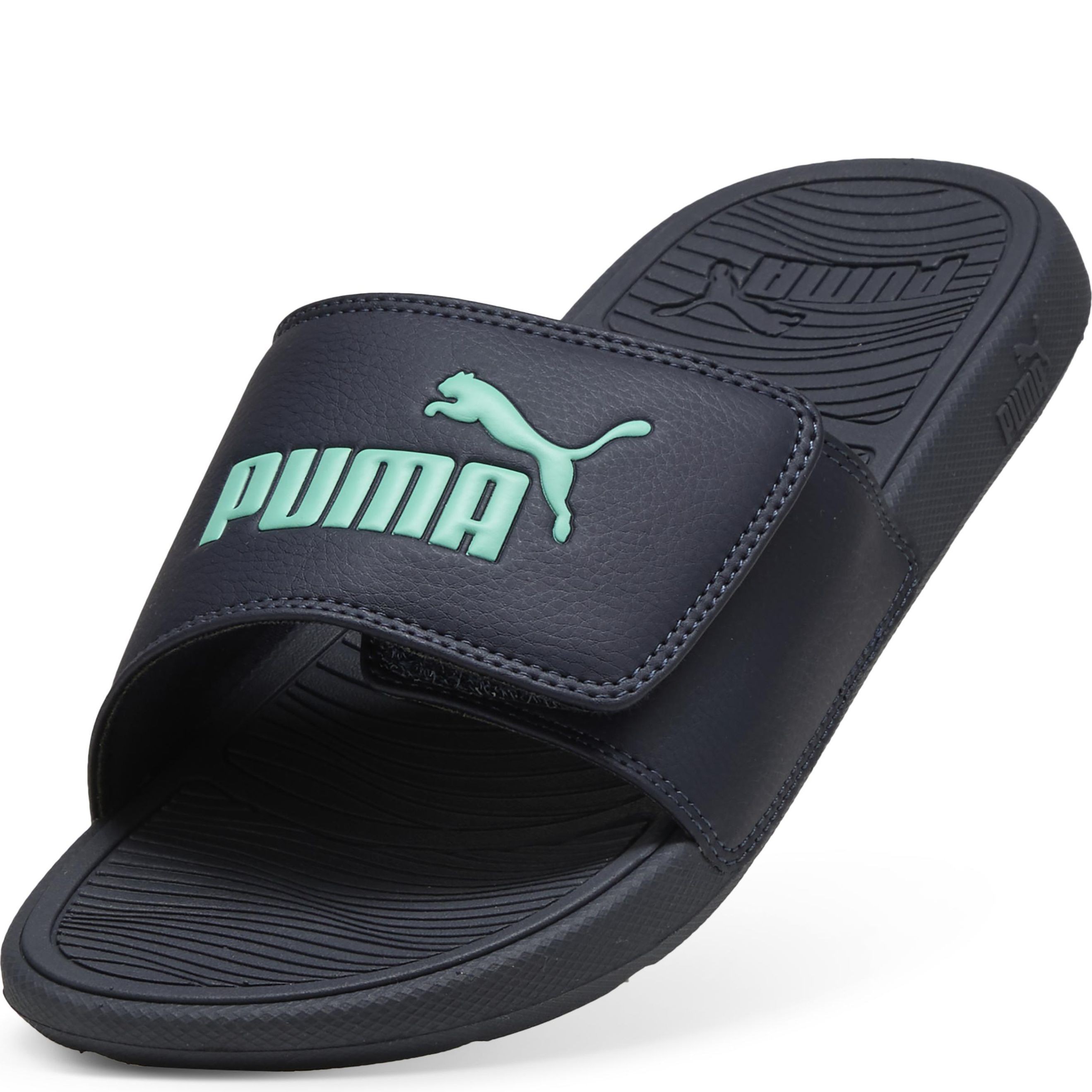 PUMA Guminės šlepetės vyrams, Mėlyna, Cool Cat slides 5