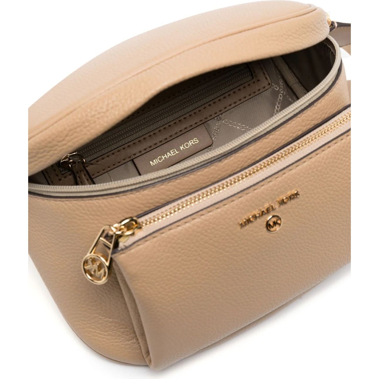 MICHAEL KORS Rankinė per petį moterims, Ruda, Medium sling pack messenger 4