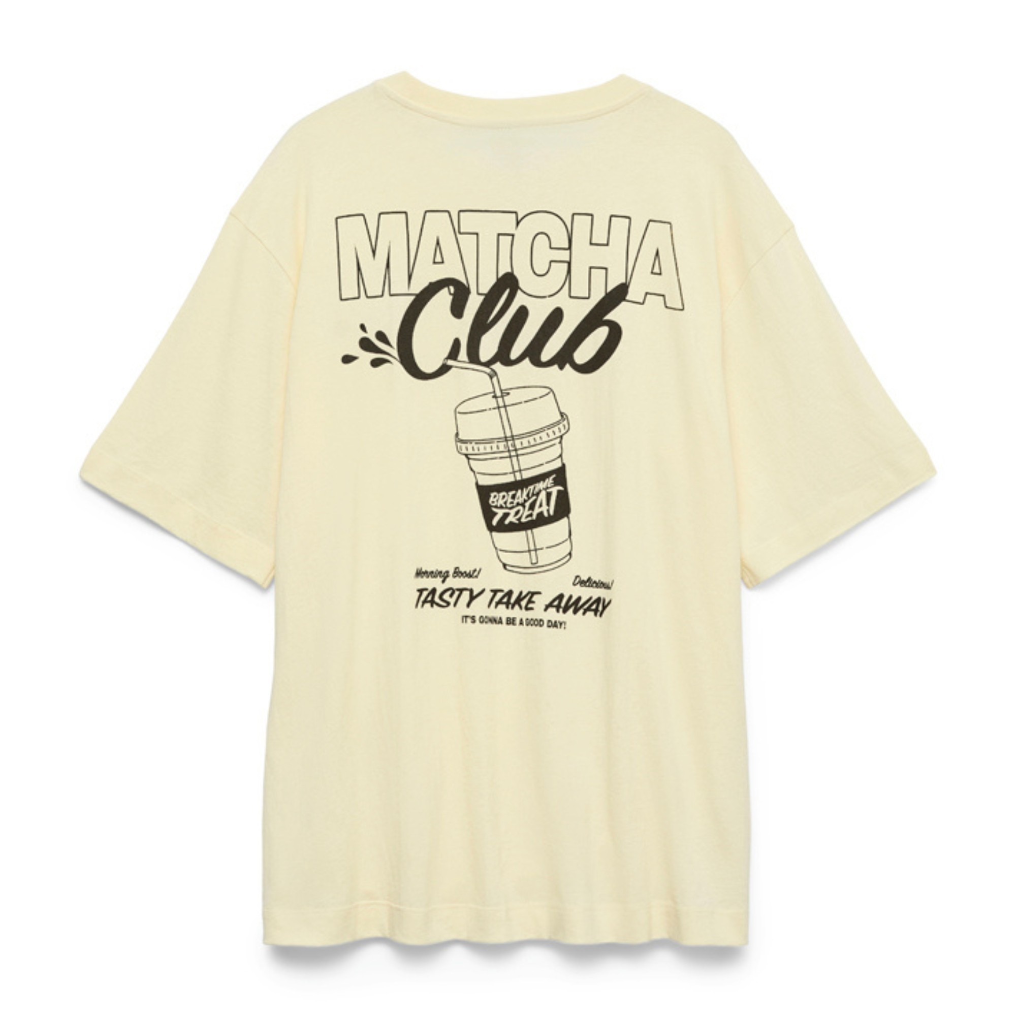 VERO MODA Marškinėliai moterims, Geltona, Laura tee 2