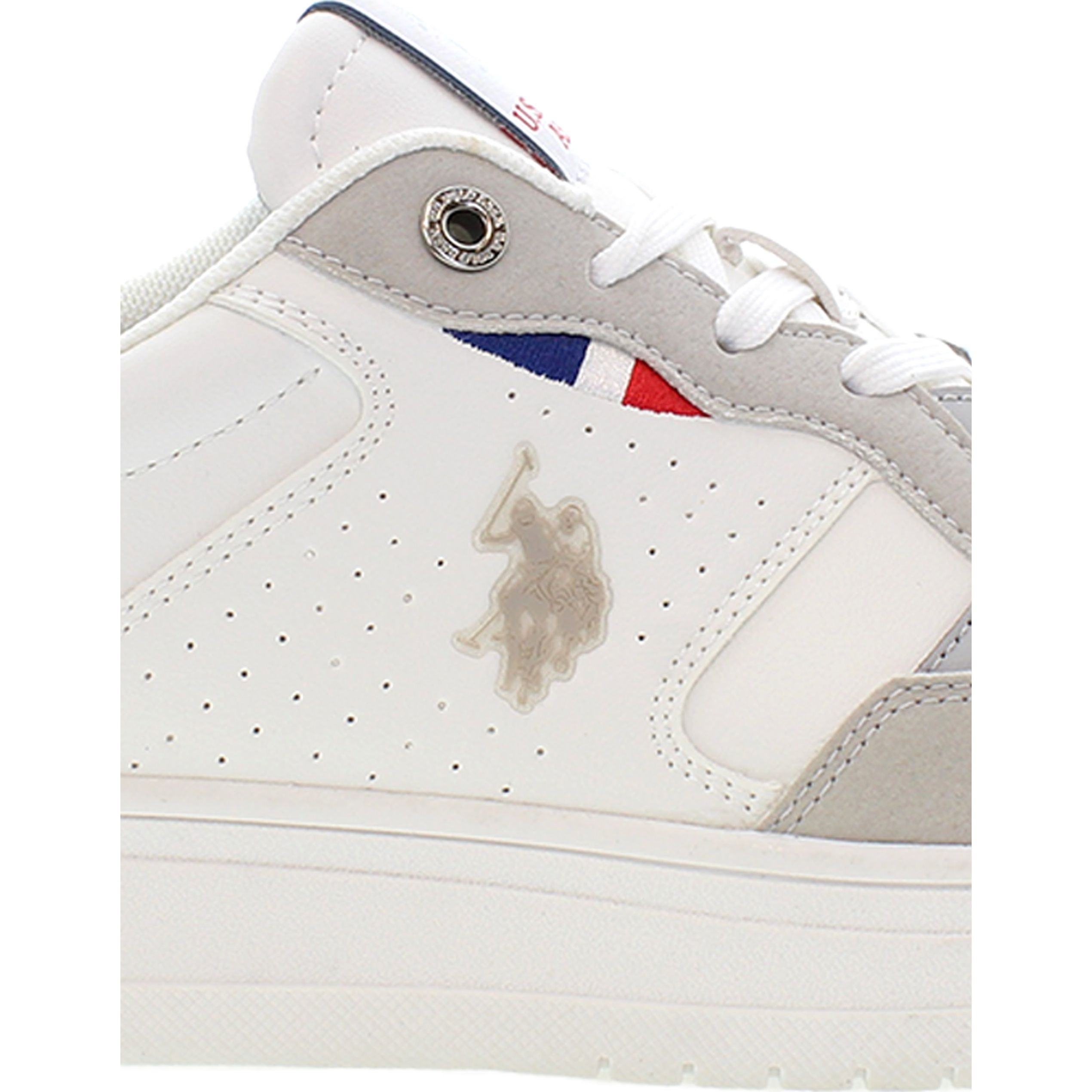 U.S.POLO Laisvalaikio bateliai vyrams, Balta, KOSMO 7