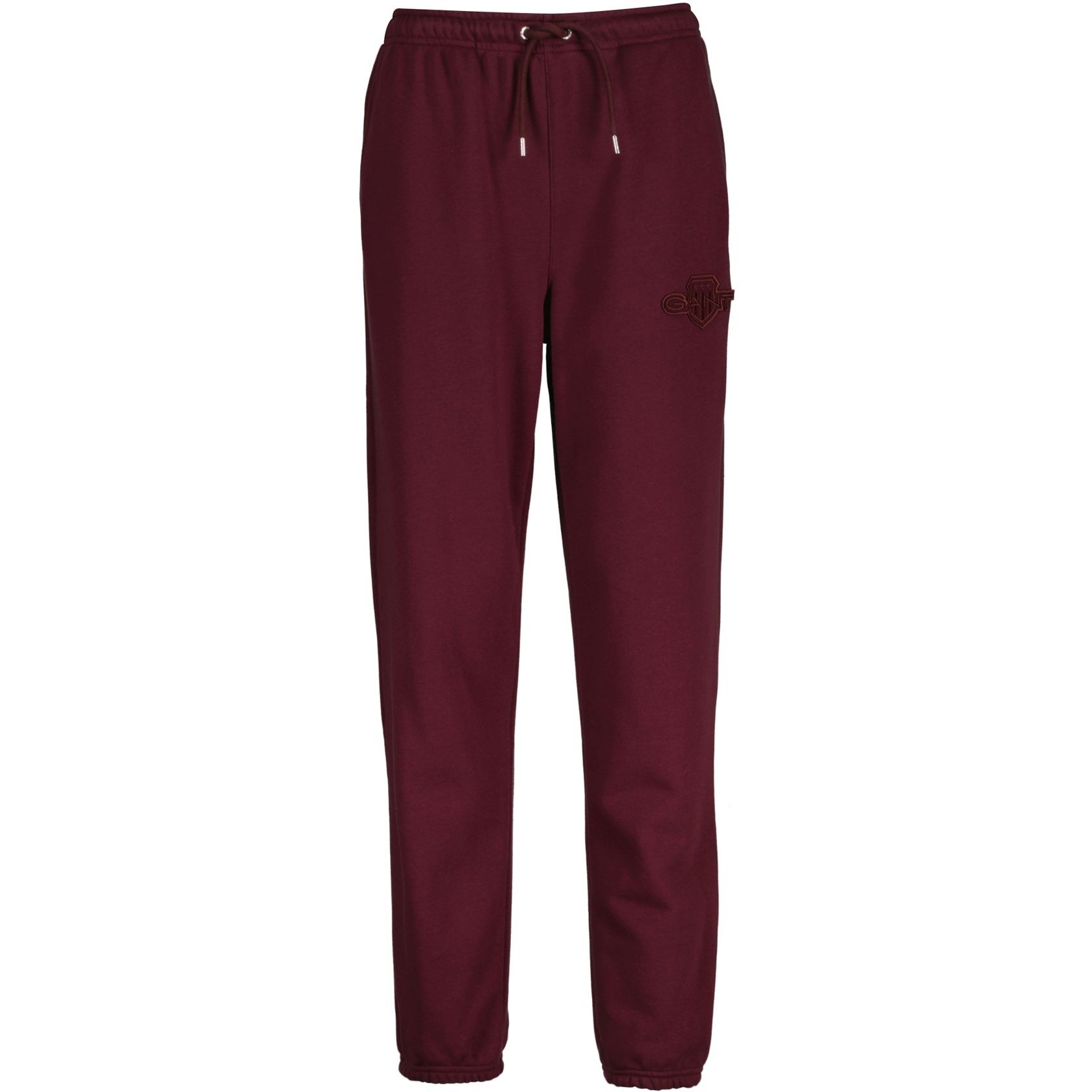 GANT Laisvalaikio kelnės moterims, Raudona, reg tonal shield sweatpants 1