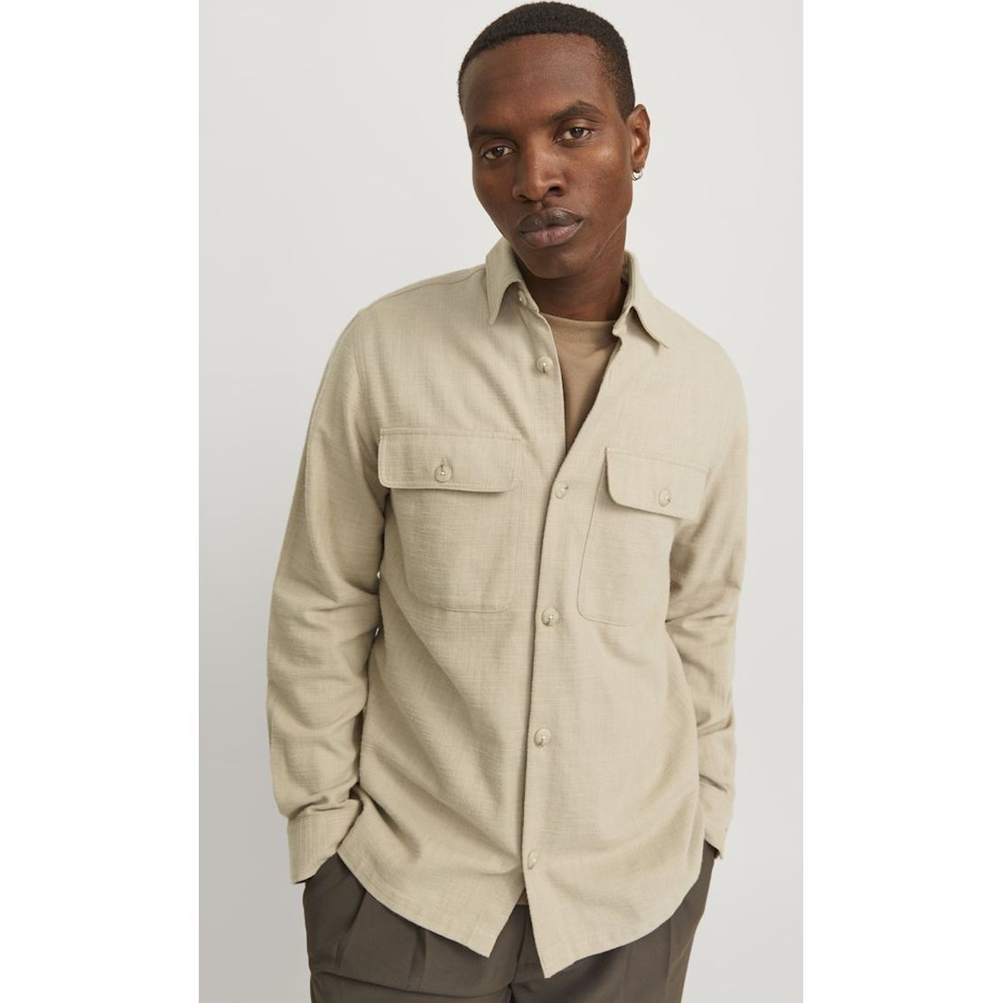 JACK & JONES Lengva striukė vyrams, Baige, Raymond overshirt 7