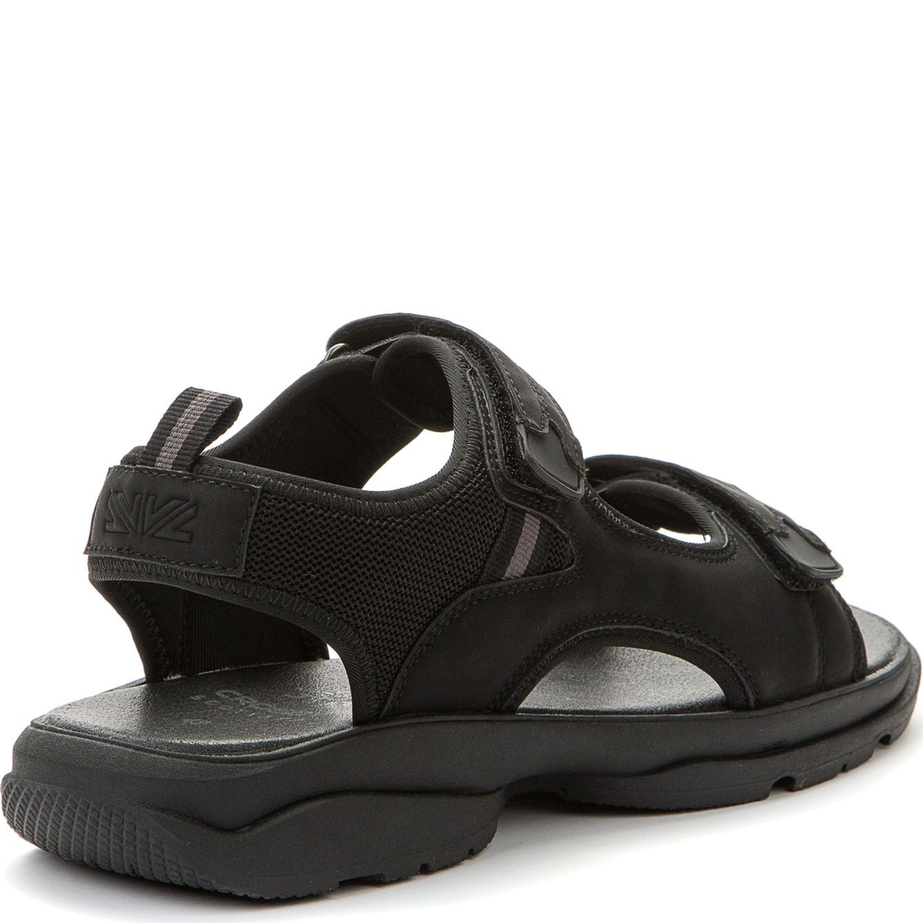 CROSBY Basutės vyrams, Juoda, SANDALS 3