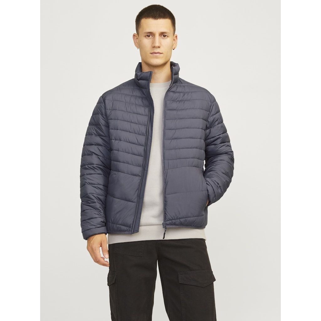JACK & JONES Lengva striukė vyrams, Mėlyna, State packable puffer collar 4