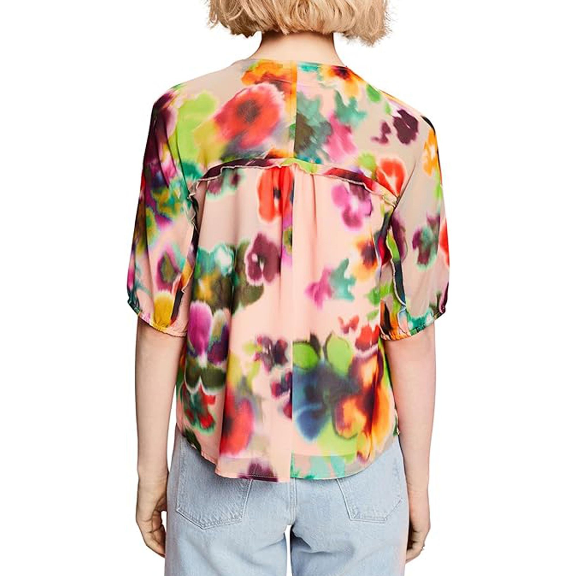 ESPRIT Marškinėliai moterims, raudona 3