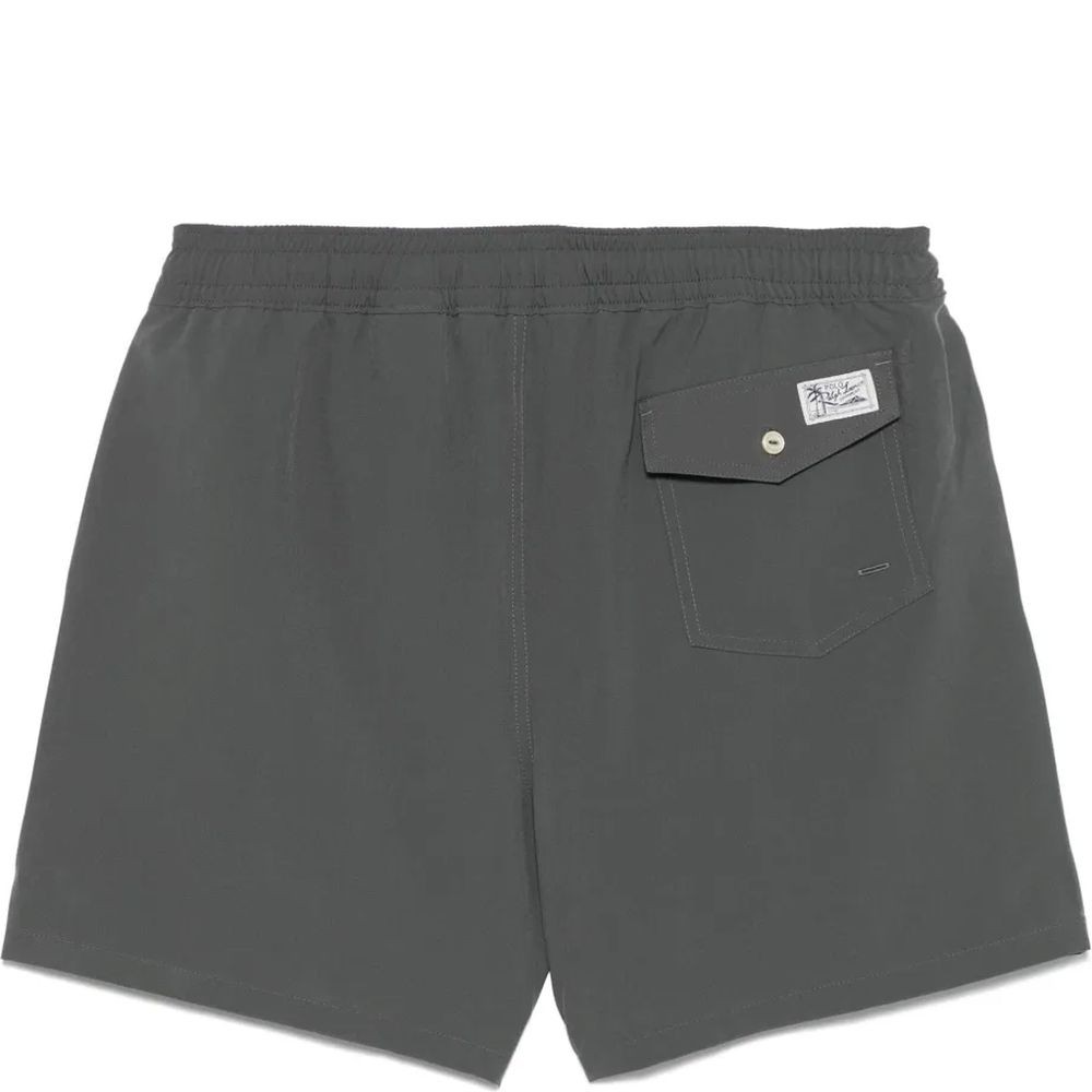 POLO RALPH LAUREN Apatinė kostiumėlio dalis vyrams, Pilka, Traveler-mid-trunk 2