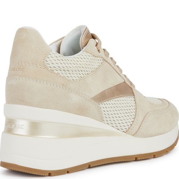 GEOX Laisvalaikio bateliai moterims, Smėlio, Zosma sneakers 4