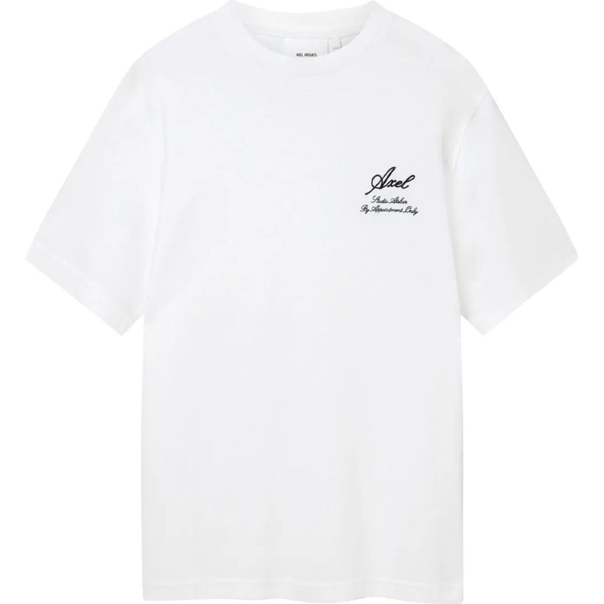 AXEL ARIGATO Marškinėliai trump. rankovėmis vyrams, Balta, Atelier t-shirt