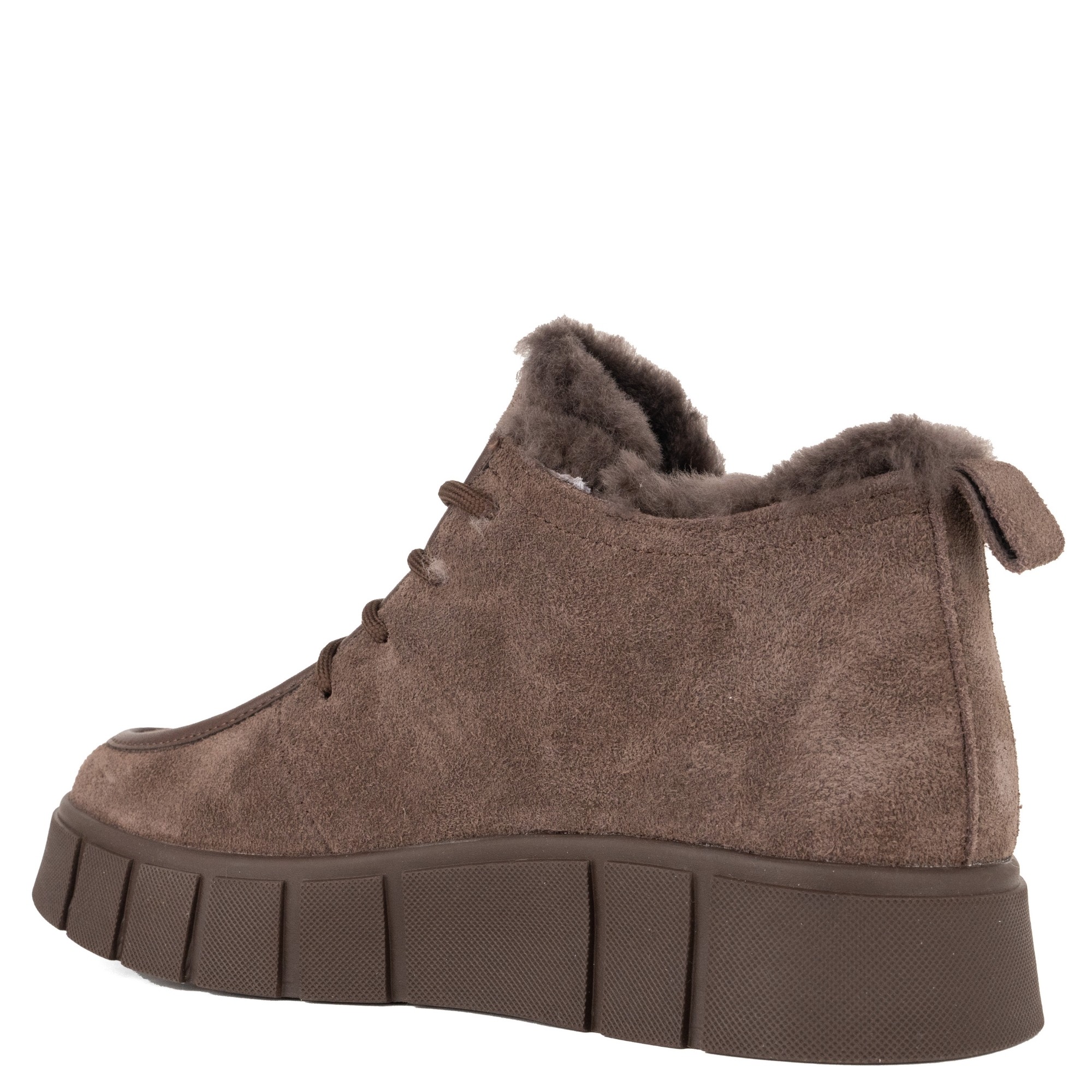 LA CONTE Pašiltinti aulinukai moterims, Ruda, Wm booties, LAC6582-25258BRW 3