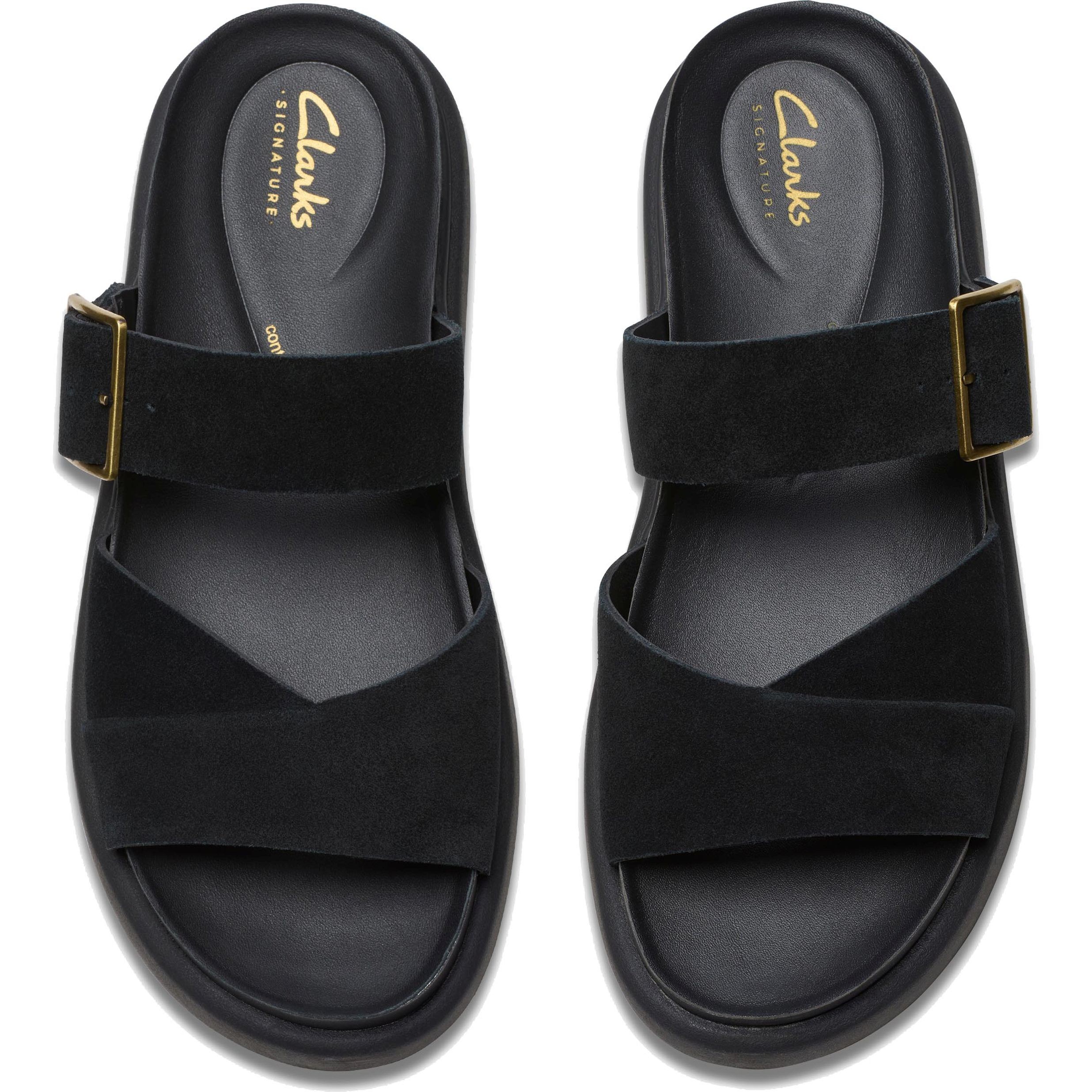 CLARKS Basutės moterims, Juoda, Aristella sandals 4