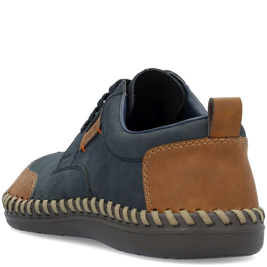 RIEKER Laisvalaikio bateliai vyrams, Mėlyna, LEISURE 5