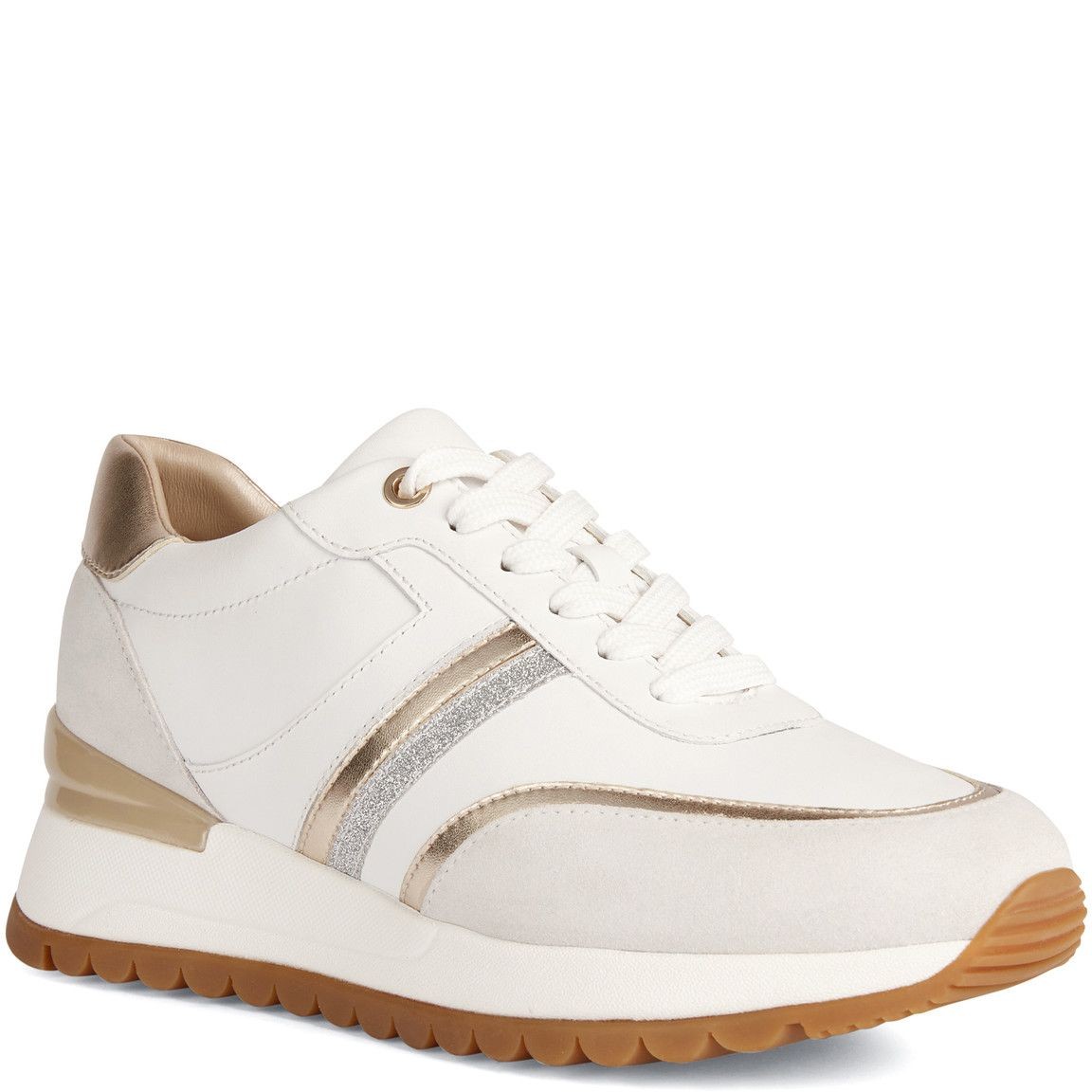 GEOX Sportiniai bateliai moterims, Balta, DESYA SPORT SHOES 1