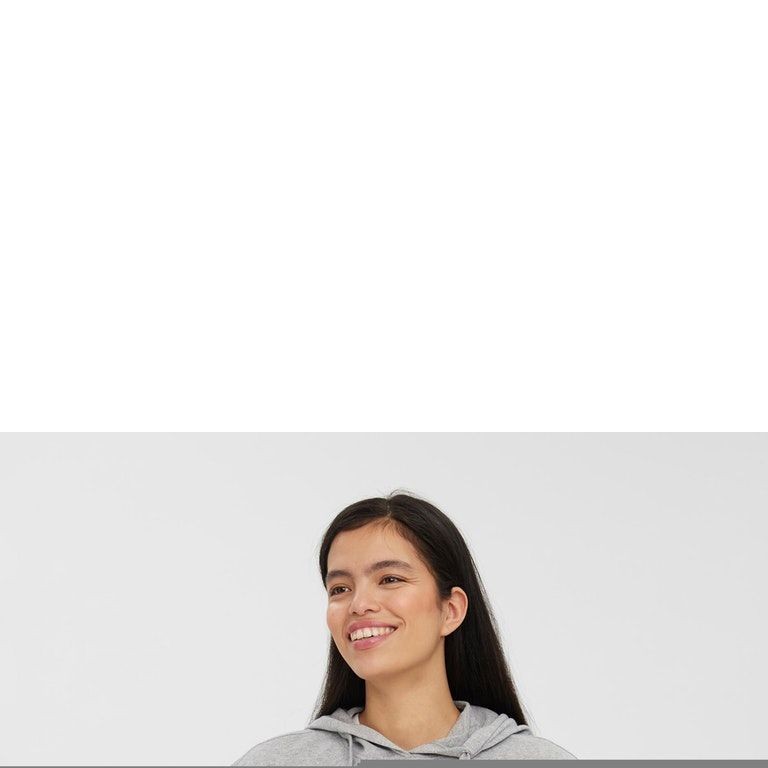 VERO MODA Megztinis moterims, Pilka, VMRENEW SL HOODIE VMA 3